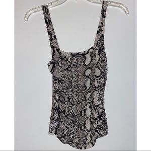 Snakeskin Patterned Tank